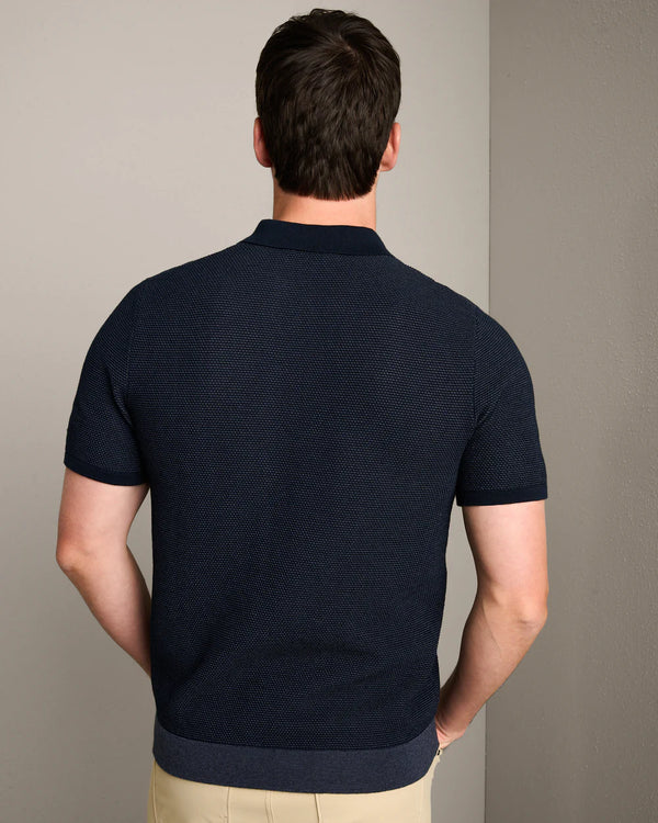 Rhone Apparel Mercer Knit Polo - True Navy - 7 SOUTH