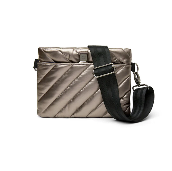 Diagonal 2.0 Bum Bag - Silver Liquid – QUINN