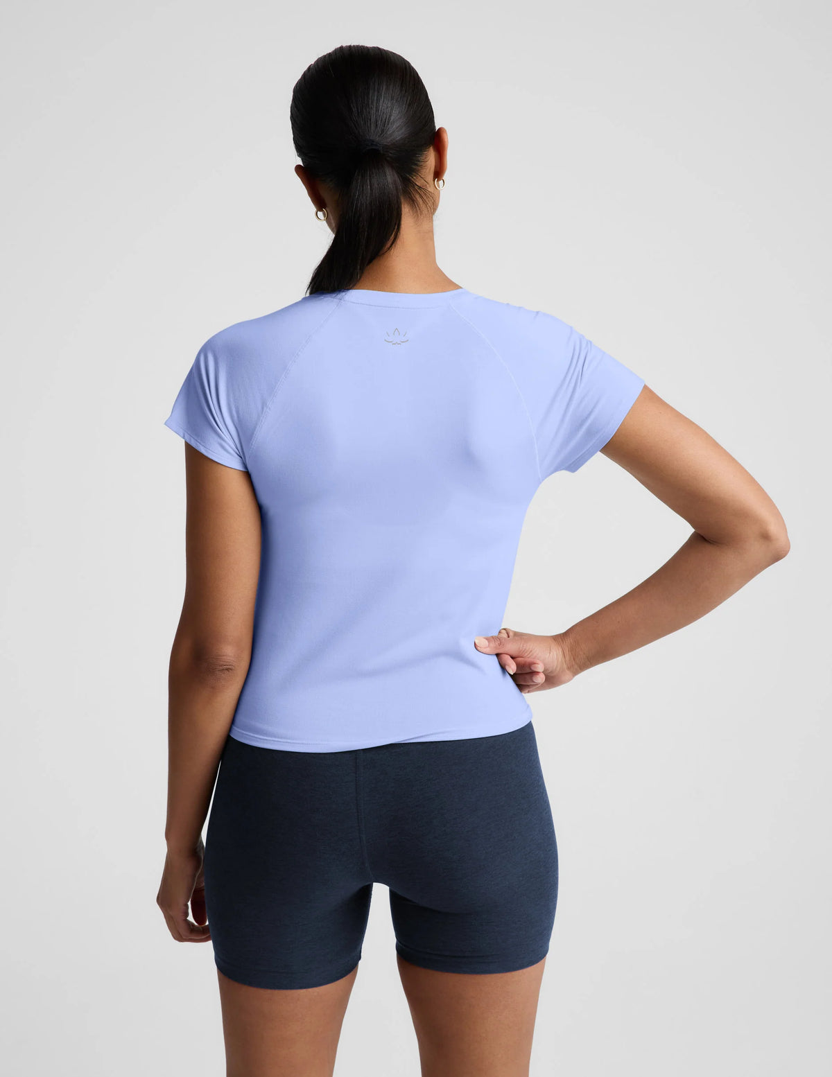 Beyond Yoga Breezeweight Active Short Sleeve Tee- Pastel Periwinkle