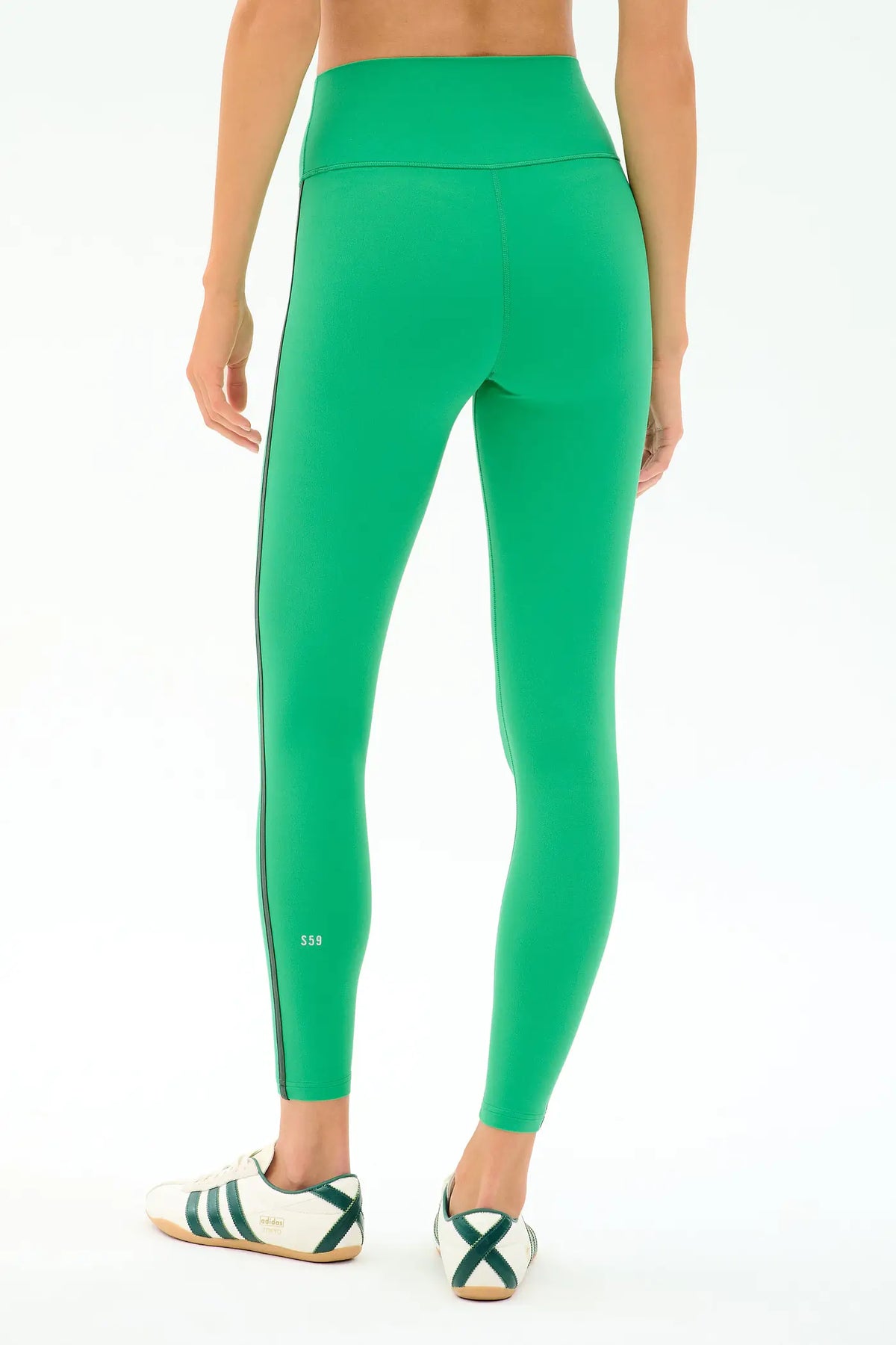 Splits 59 Amber Airweight High Waist 7/8 - Spearmint/Military