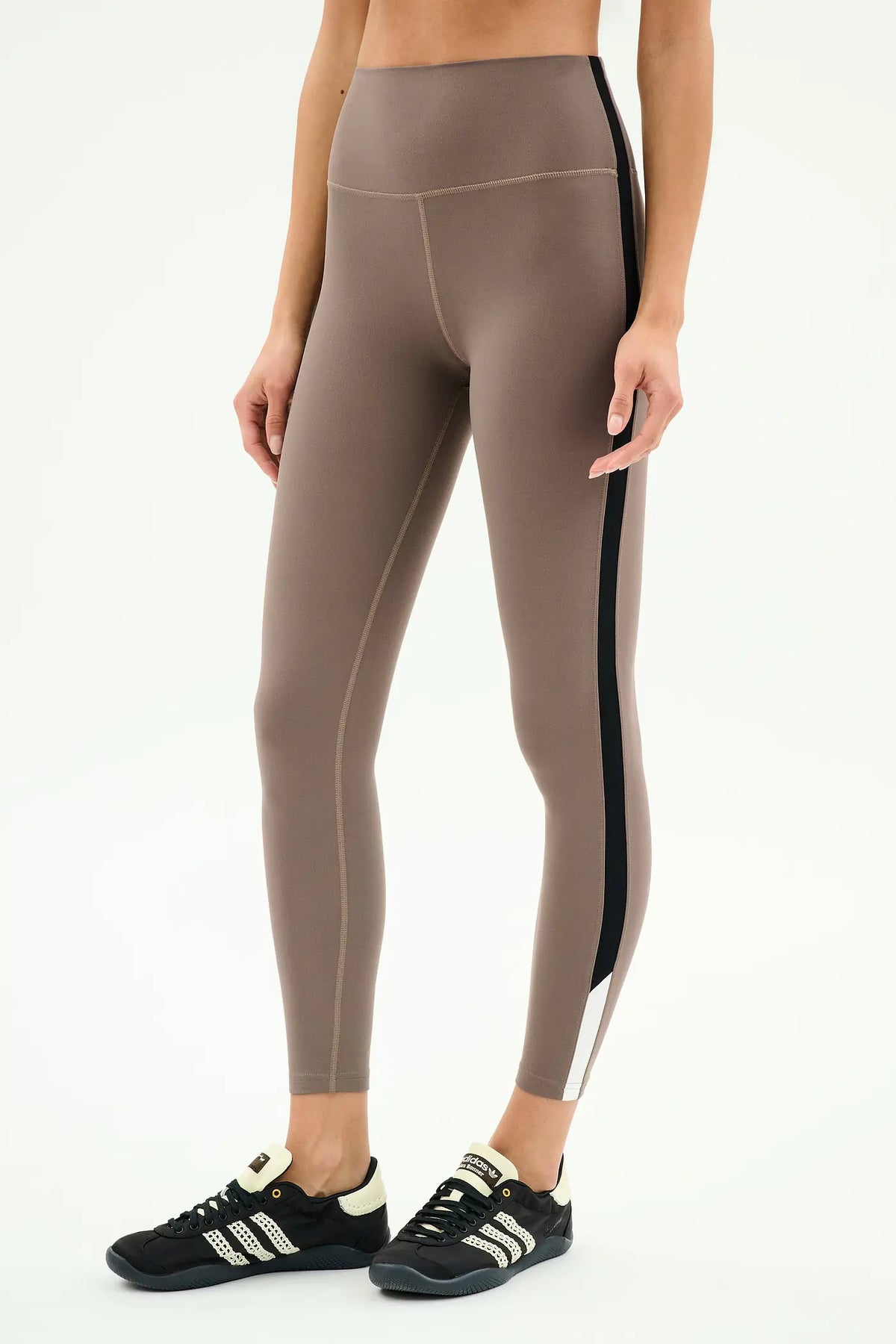 Splits 59 Layla Airweight High Waist 7/8- Lentil/ Black