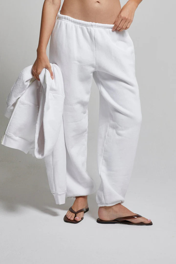 ASHER Sebi Sweatpant - White