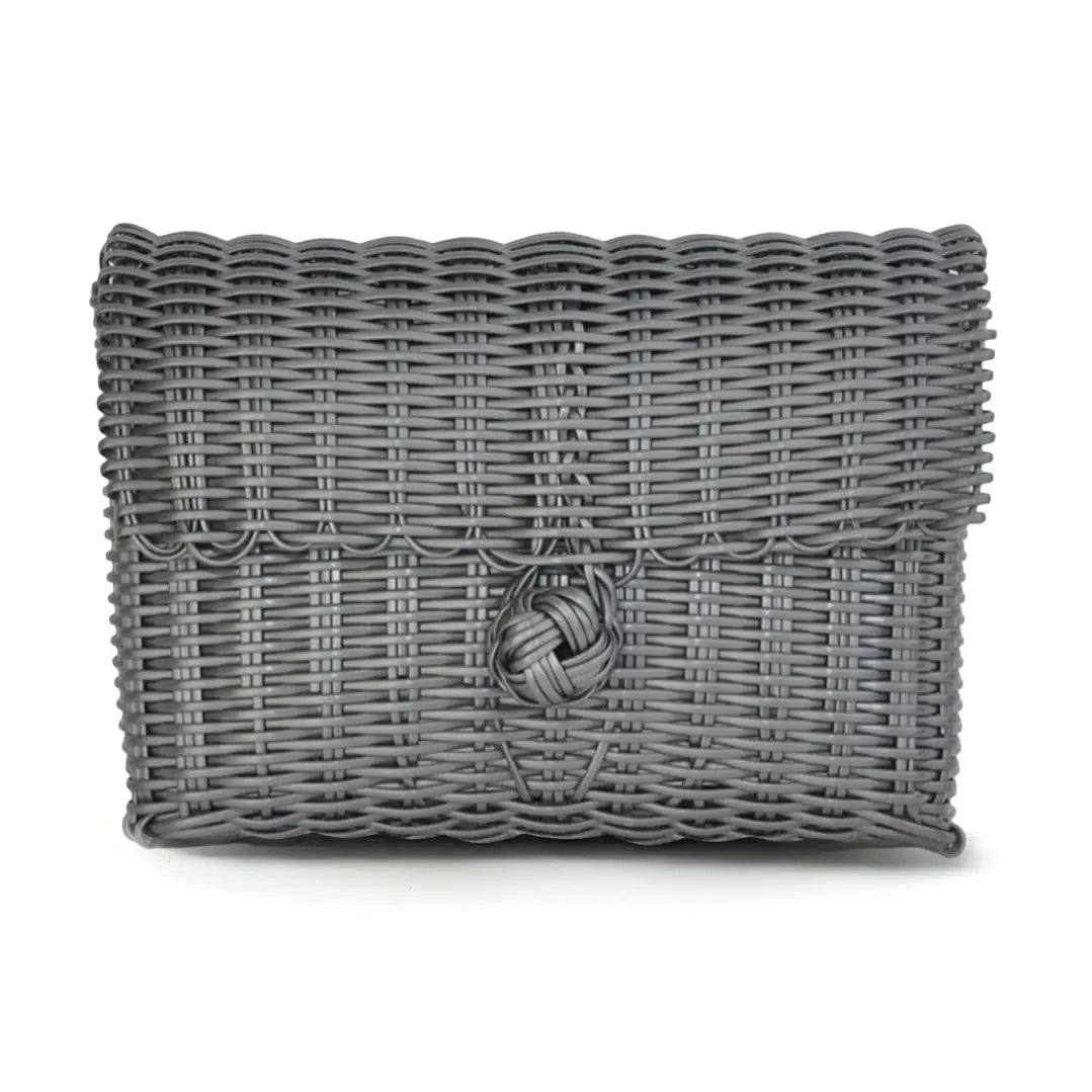 The Lilley Line Clutch - Solid Dark Gray