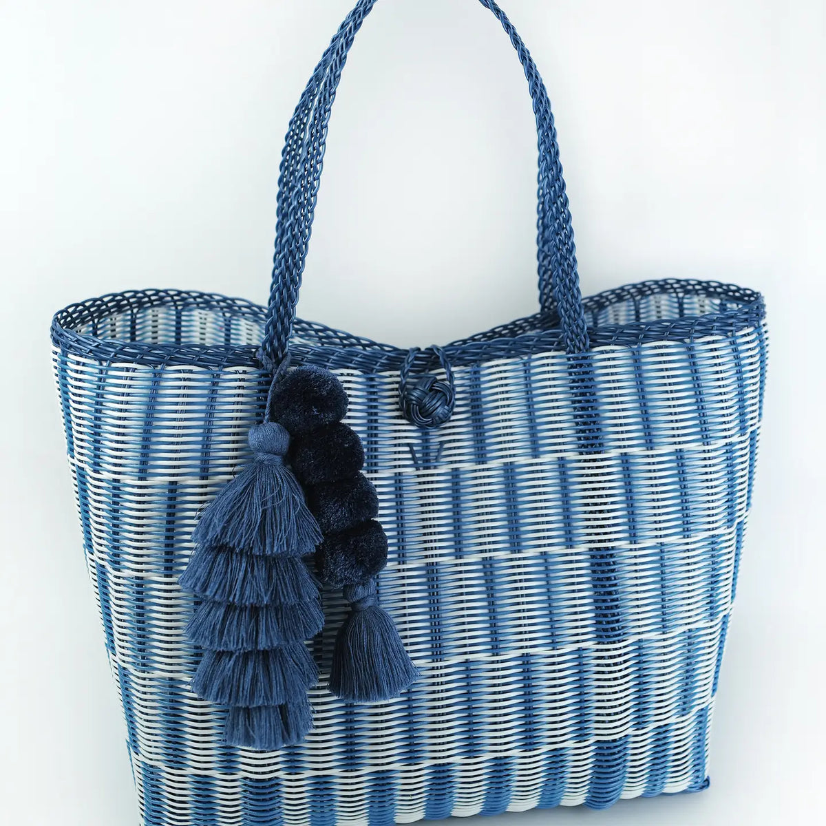 The Lilley Line Flair Pom - Fog Blue