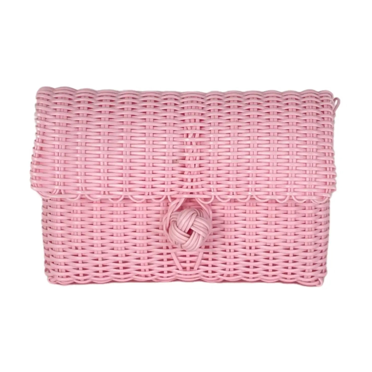 The Lilley Line Clutch - Solid Baby Pink