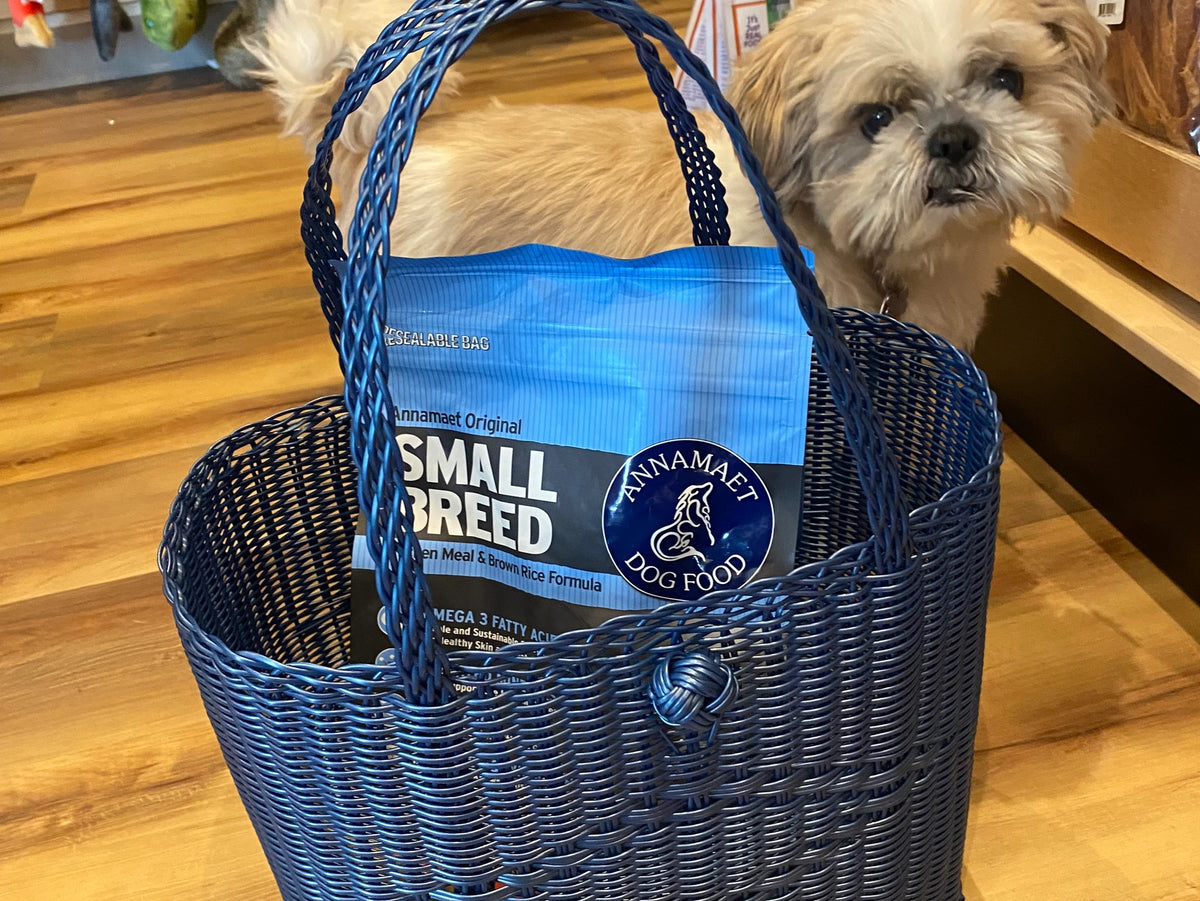 The Lilley Line Small Tote - Solid Fog Blue