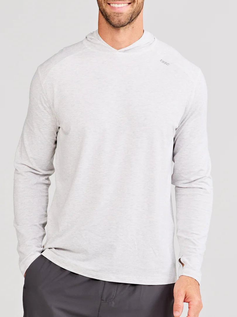 Tasc Carrollton Lightweight Hoodie - Marble Heather