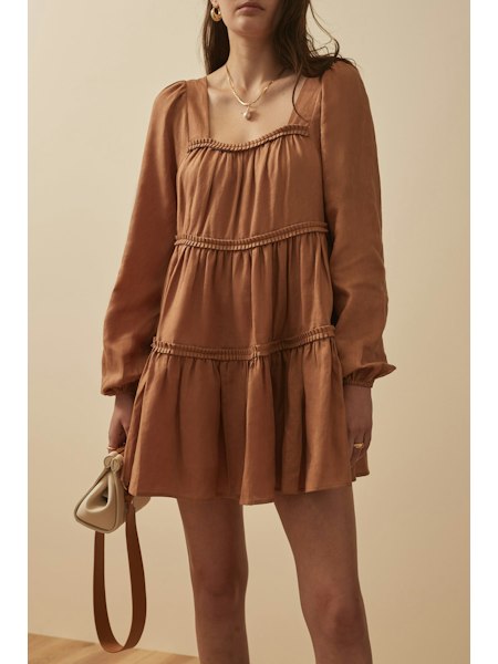 Sancia Fernanda Dress - Toffee