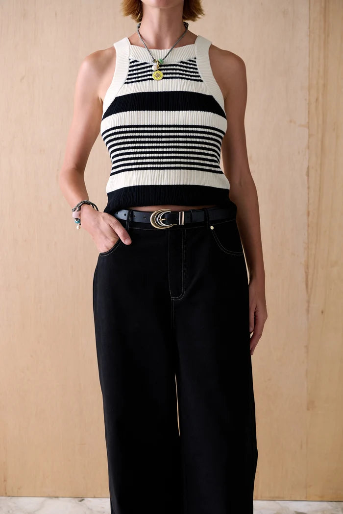 Sancia The Vincent Belt- Black