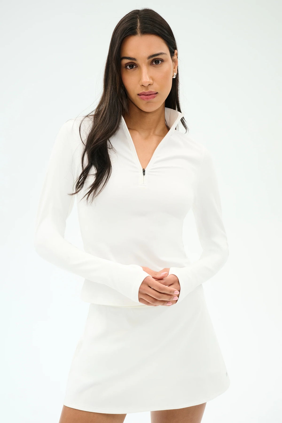 Splits 59 Stevie Active Half Zip - White