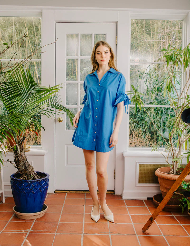 Love The Label Shannon Mini Dress- Palace Blue