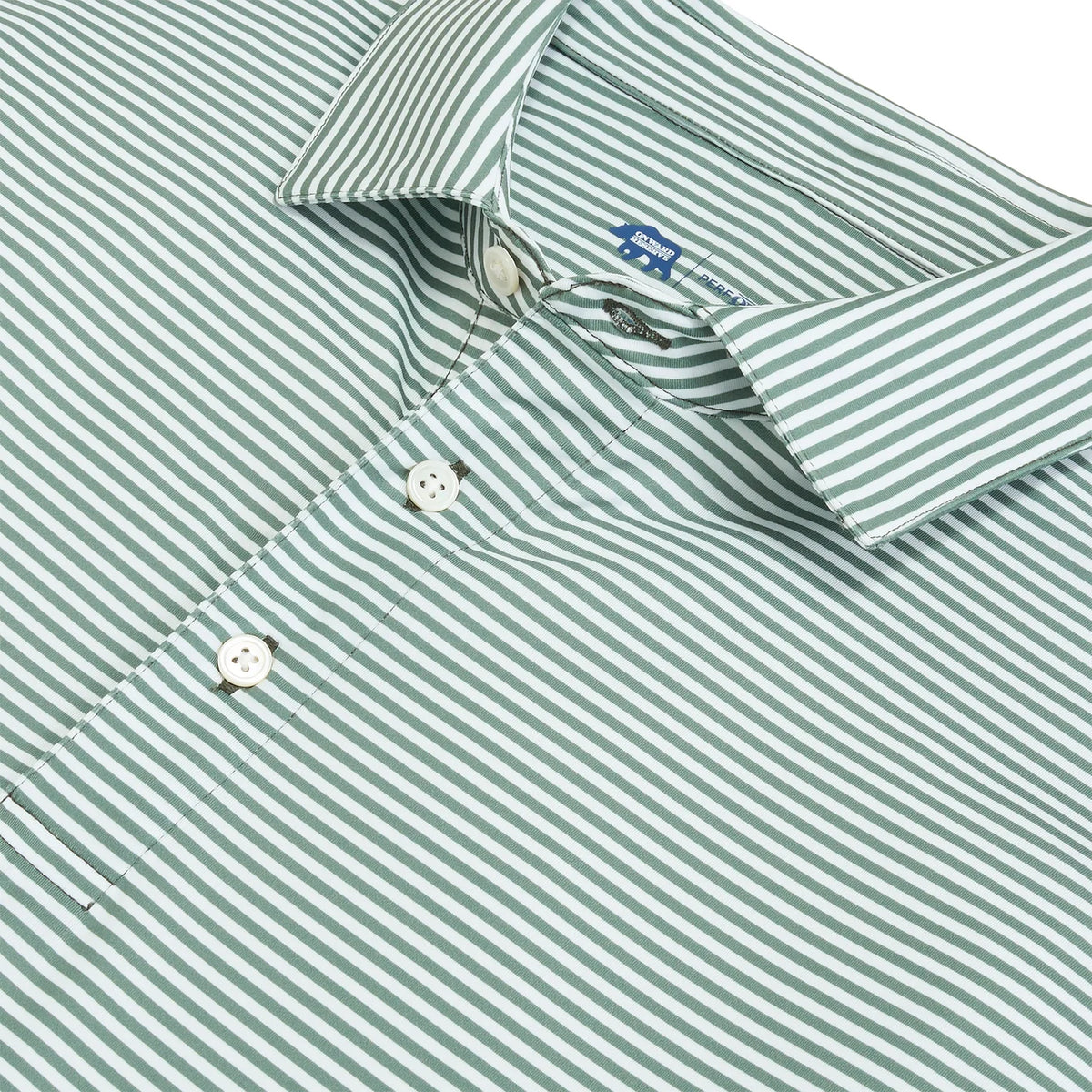 Onward Reserve Echo Stripe Performance Polo - Ivy