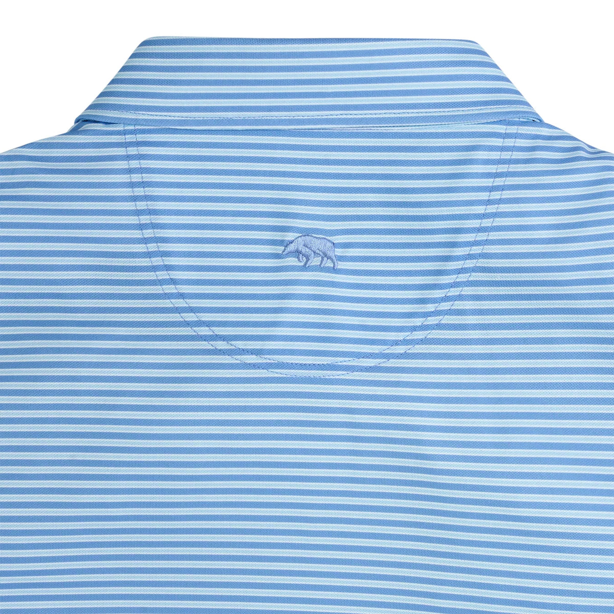 Onward Reserve Trophy Stripe Performance Pique Polo - Dutch Canal