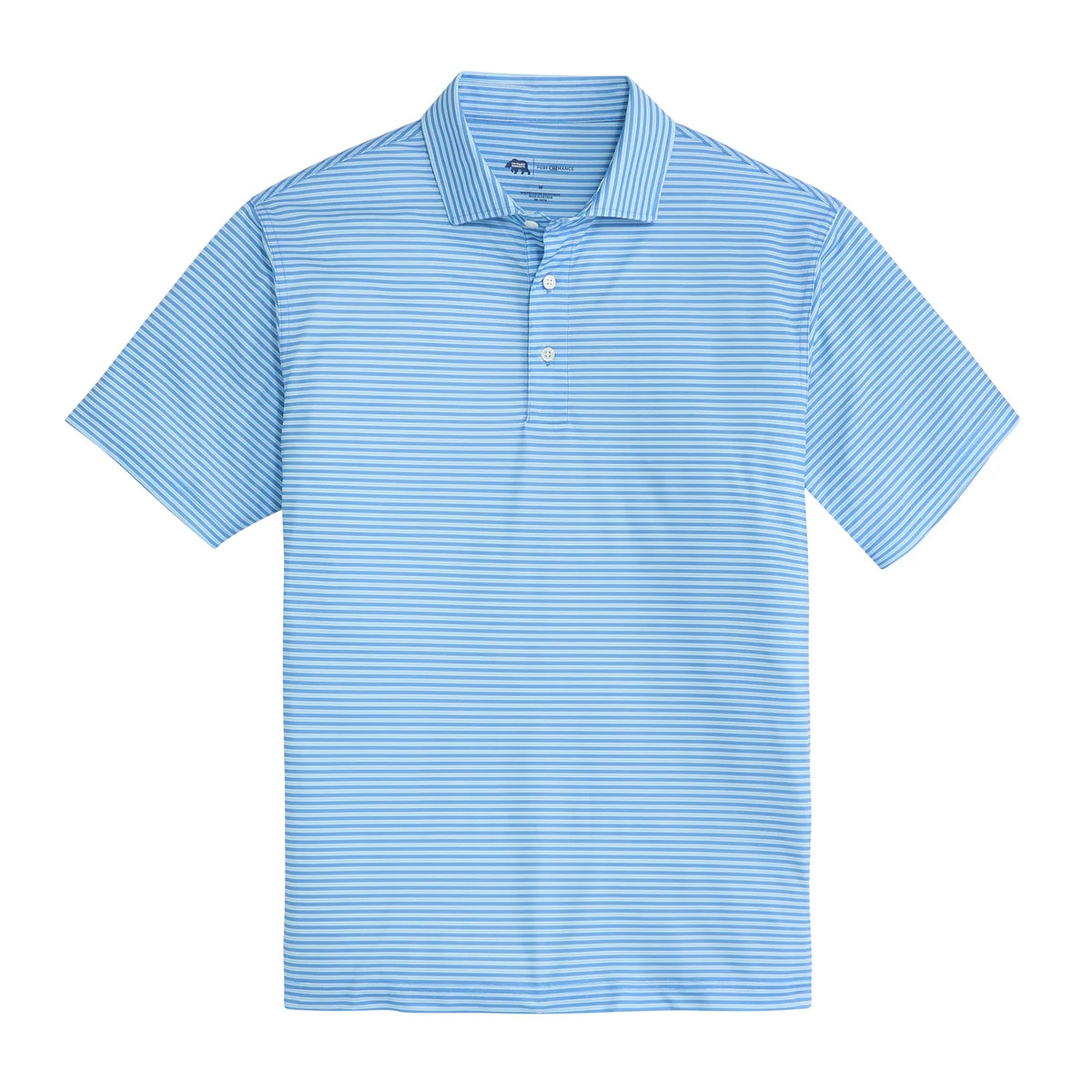 Onward Reserve Trophy Stripe Performance Pique Polo - Dutch Canal