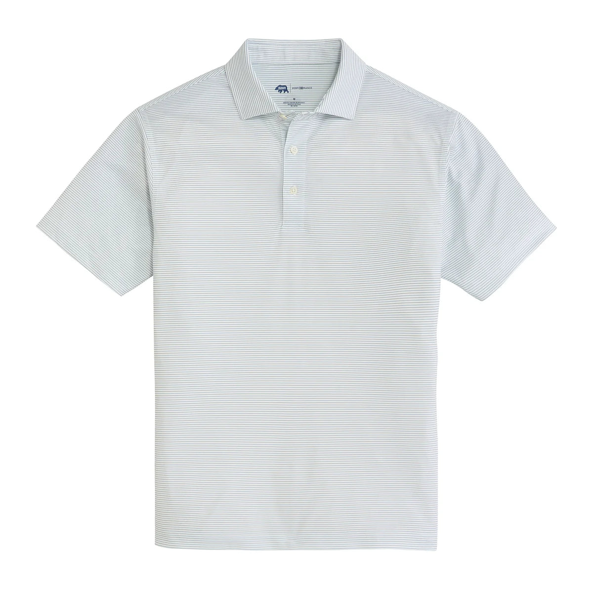 Onward Reserve Tour Stripe Performance Pique Polo - Mallard Green