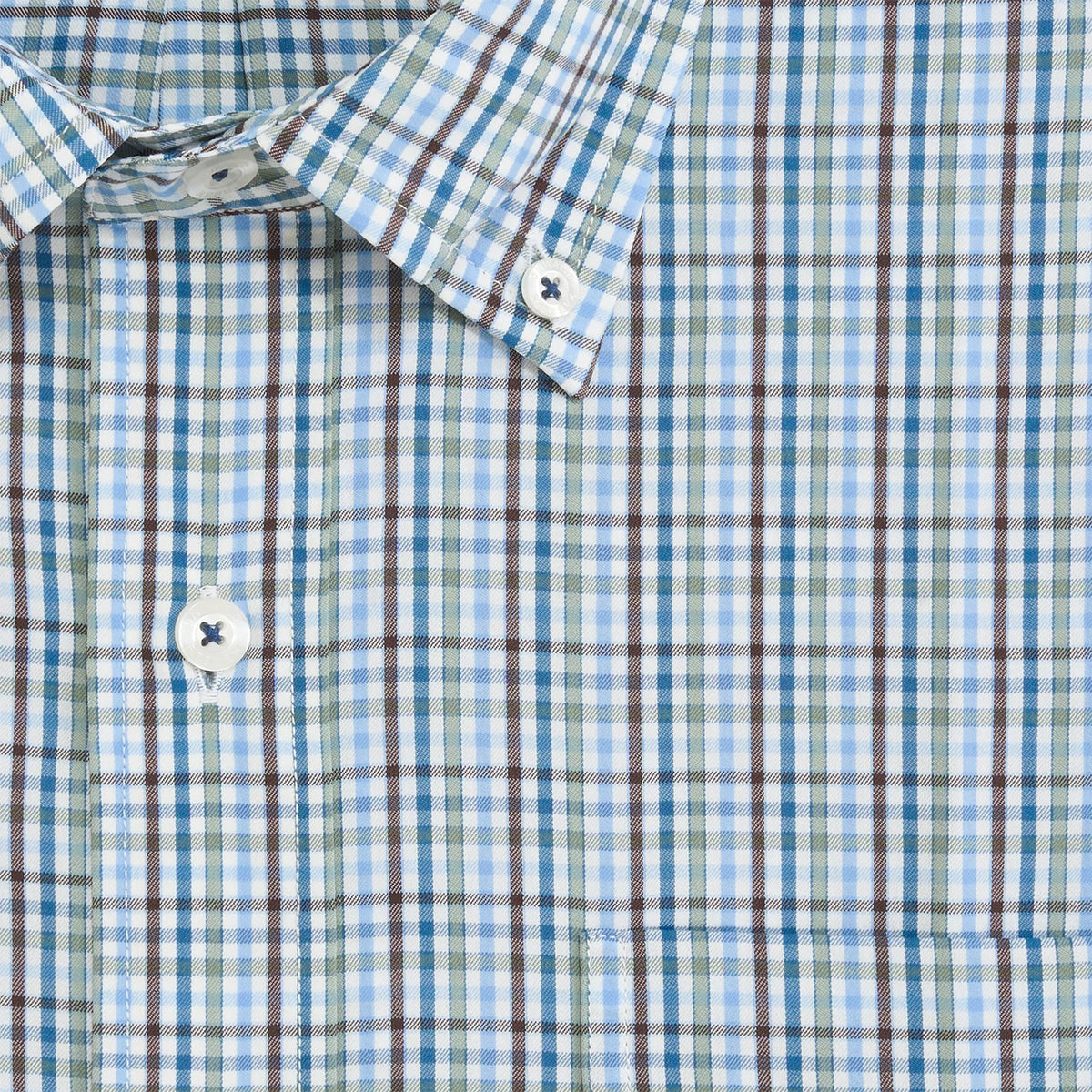 Onward Reserve Dunlin Classic Fit Performance Shirt - Chocolate