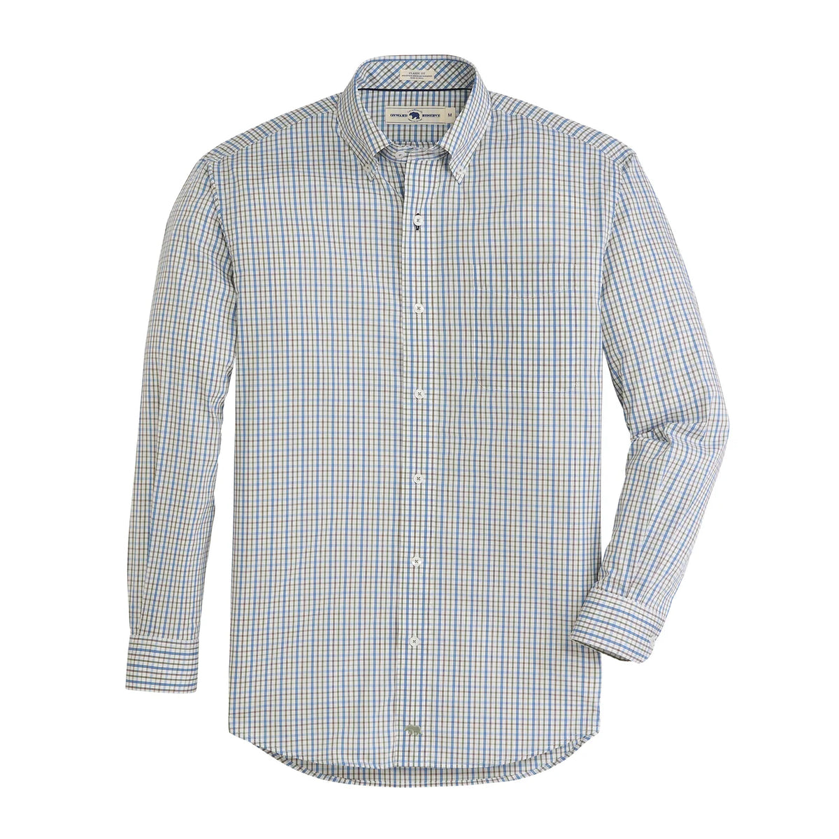 Onward Reserve Rutledge Classic Fit Quad Shirt - Chocolate