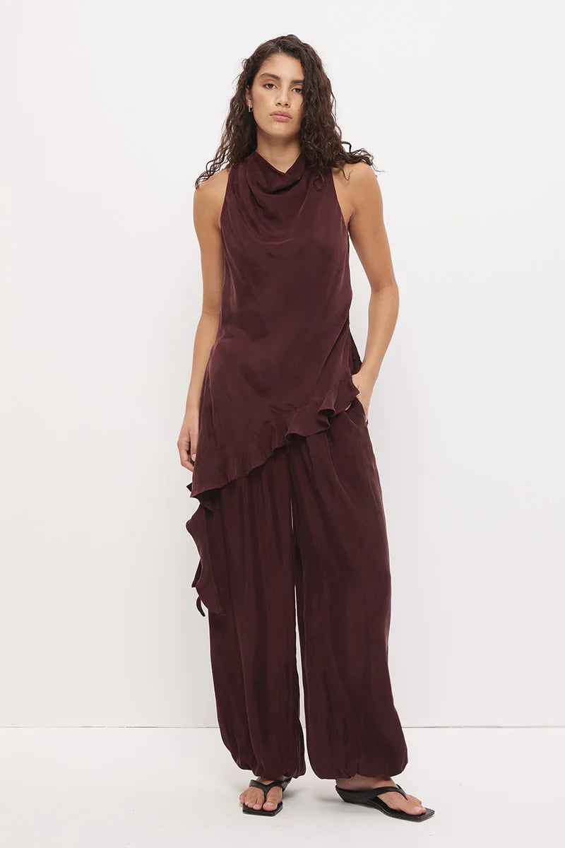 Mon Renn Eadie Top- Chestnut