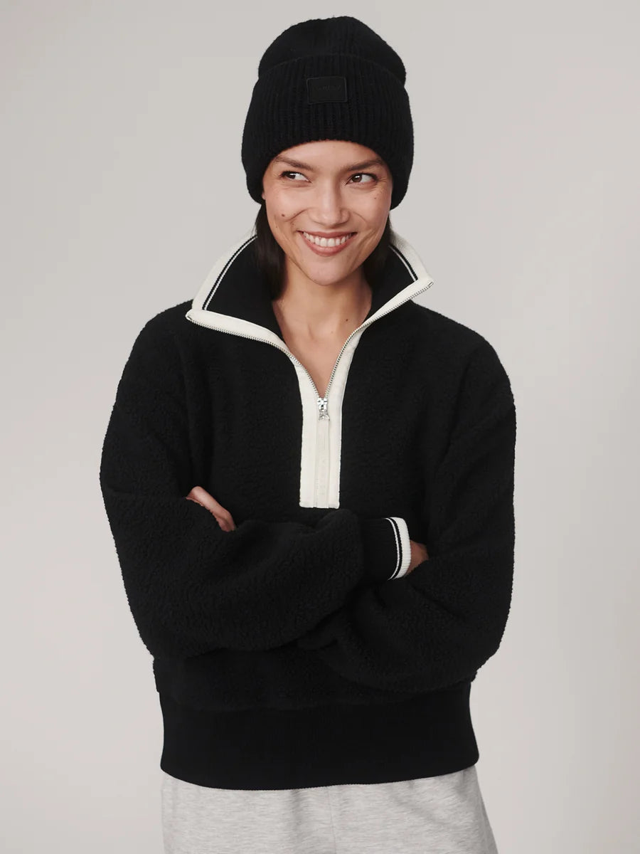 Varley Anika Half-Zip Fleece- Black