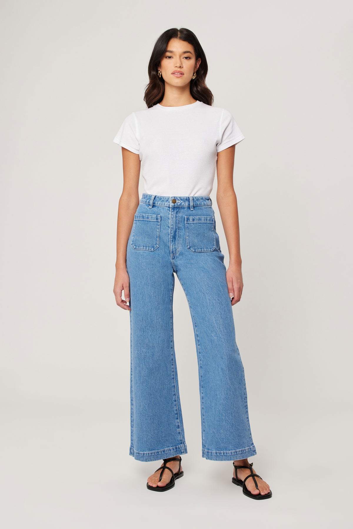 Rolla’s Sailor Pant - Lily Blue