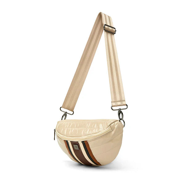 Think Royln Little Runaway - Blonde Patent and Colorblock Luxe Stripe