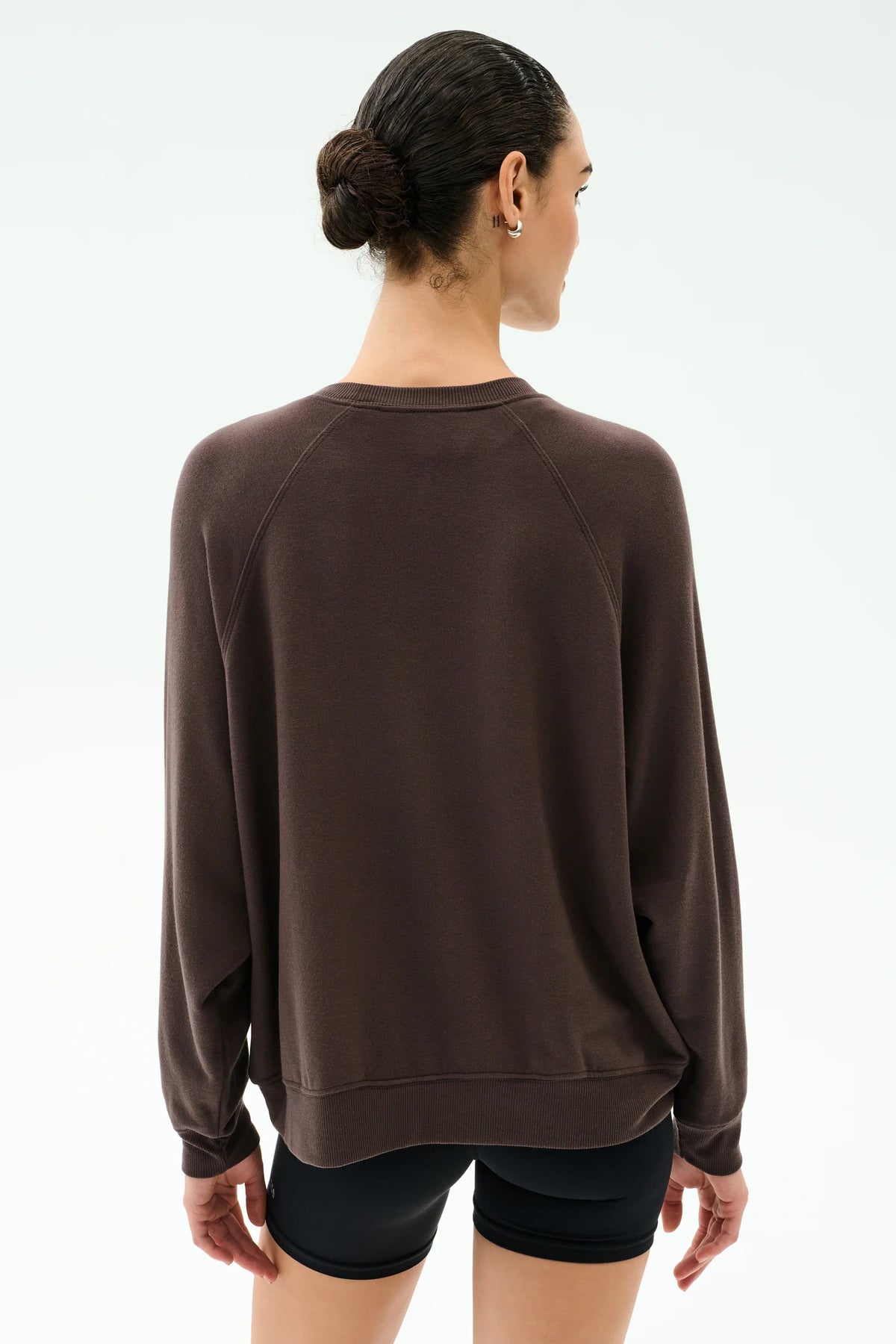 Splits 59 Andie Oversized Fleece - Dark Chocolate