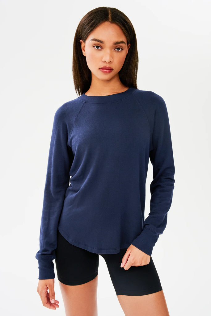 Splits 59 Warm Up Fleece Sweatshirt Indigo SOUTH