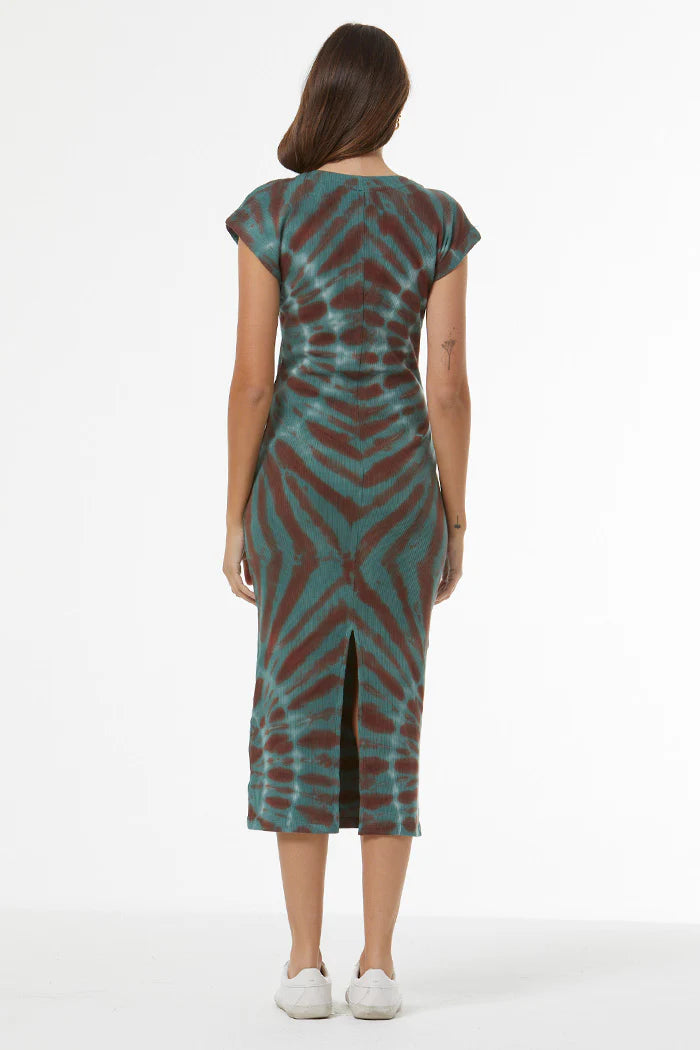 Young Fabulous &amp; Broke Lyra Dress - Blue Ivy Spin Wash