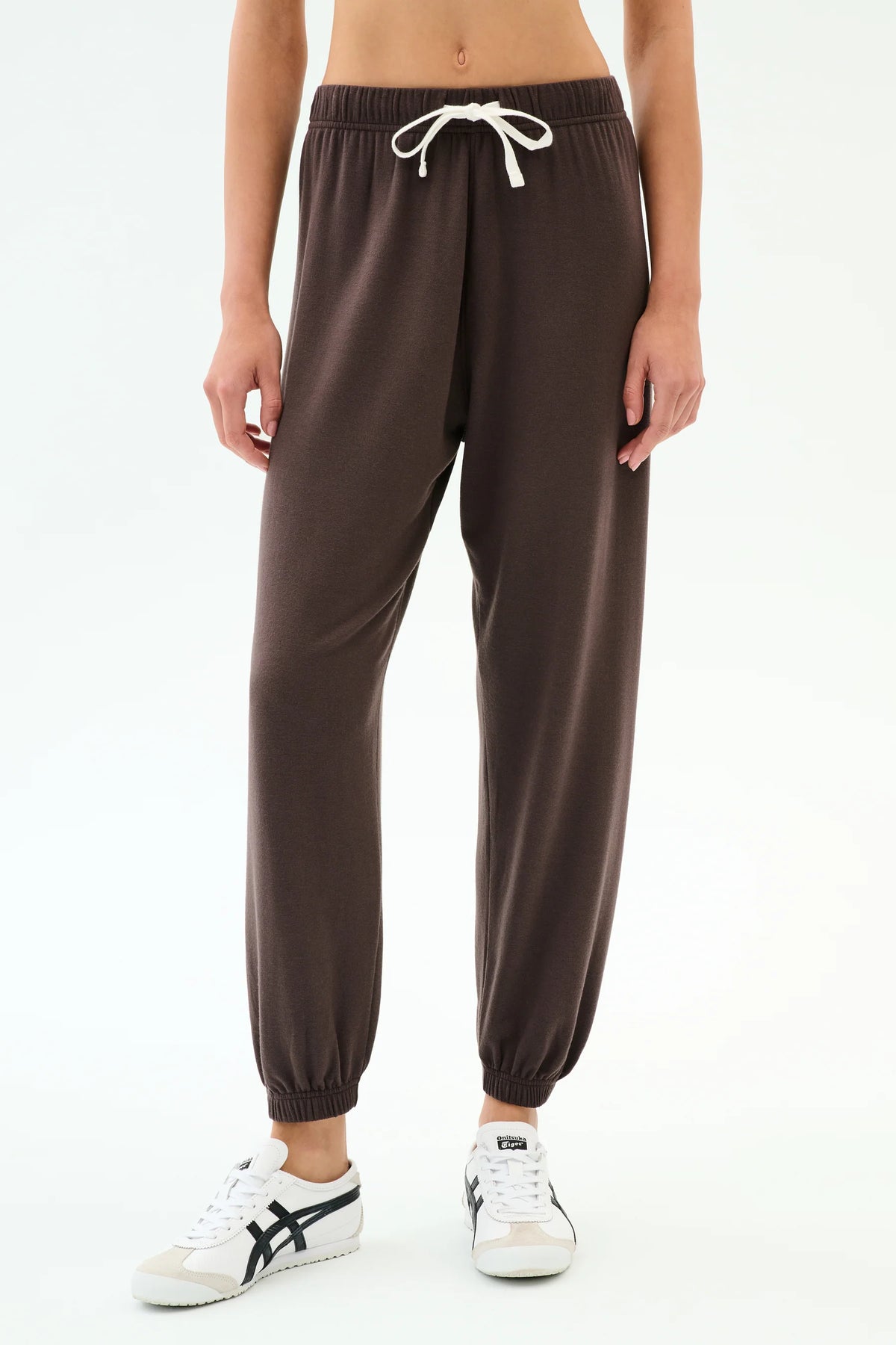 Splits 59 Andie Oversized Fleece Sweatpant - Dark Chocolate