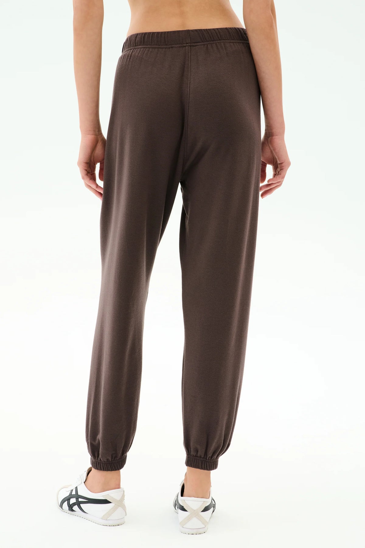 Splits 59 Andie Oversized Fleece Sweatpant - Dark Chocolate