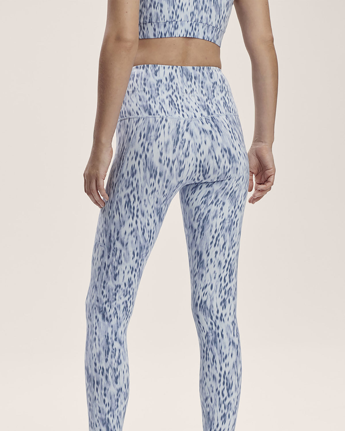 Varley Move High Legging 27&quot; - Chambray Leopard