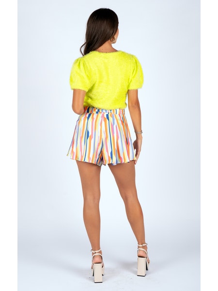 Sincerely Ours Cooper Shorts - Morocco Stripe