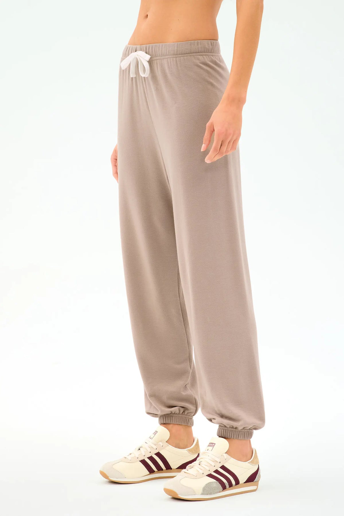 Splits 59 Andie Oversized Fleece Sweatpant - Latte