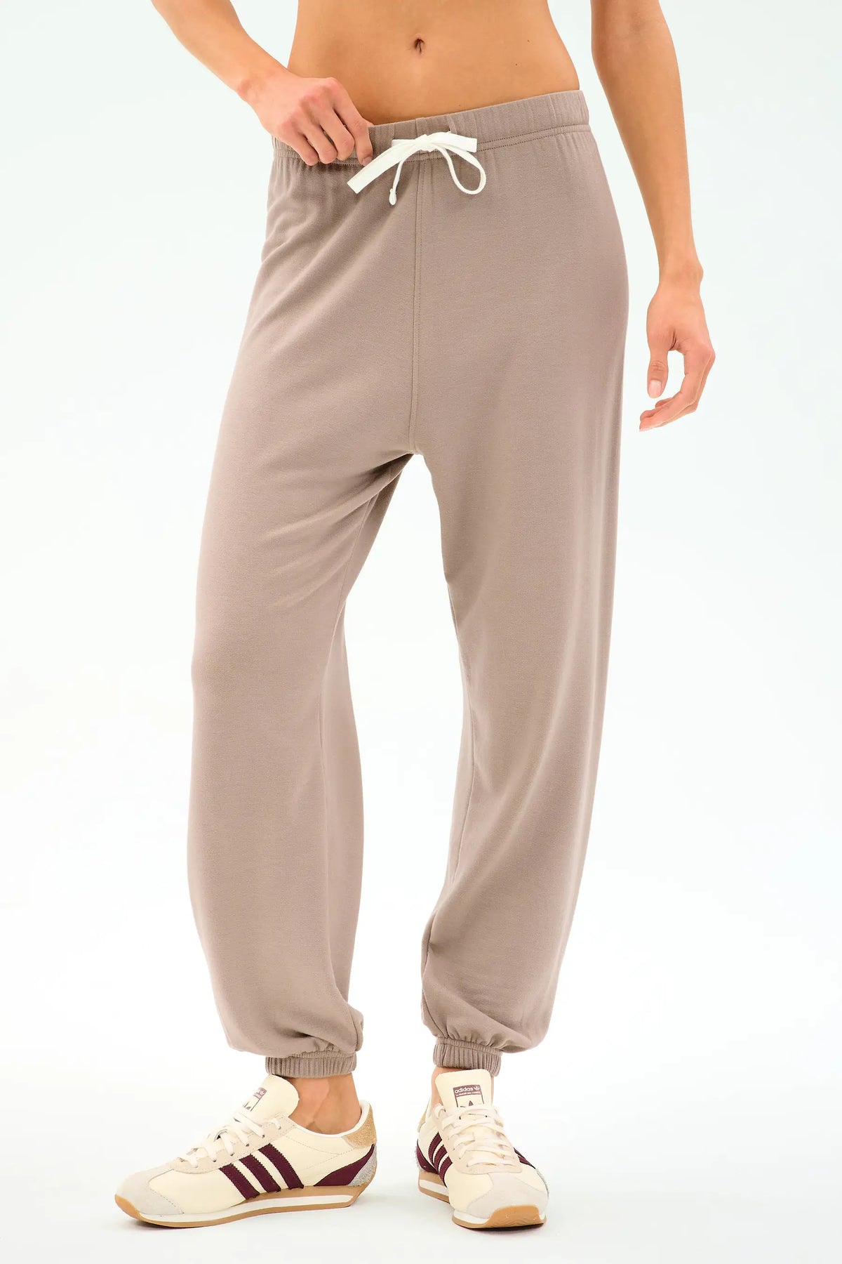 Splits 59 Andie Oversized Fleece Sweatpant - Latte