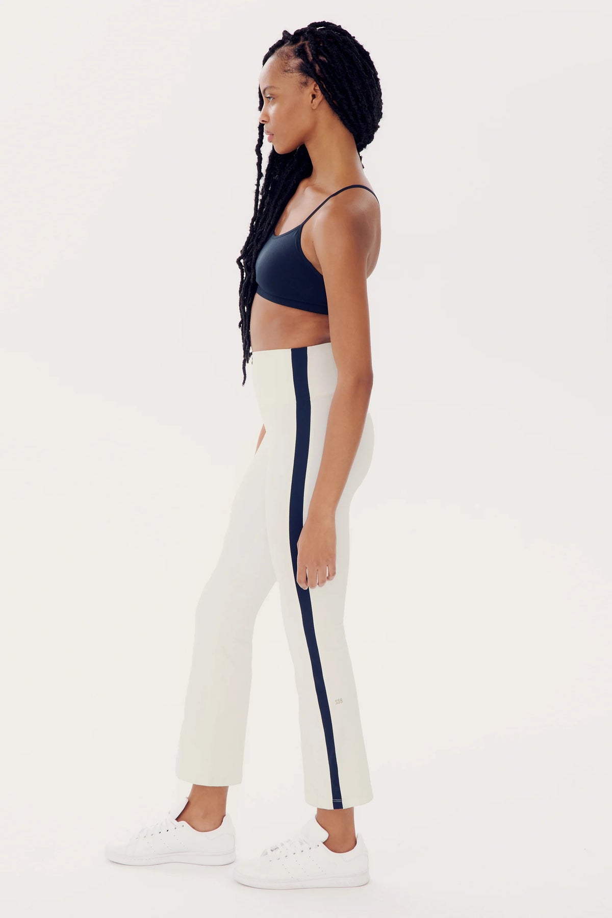 Splits 59 Raquel High Waist Crop - White/Crop