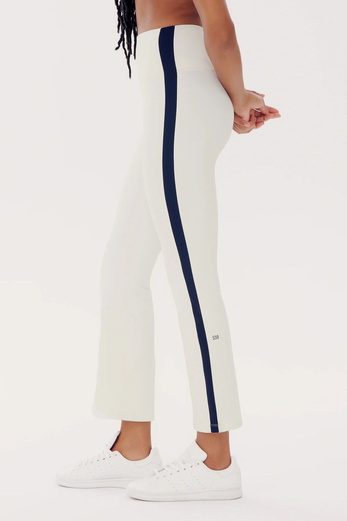 Splits 59 Raquel High Waist Crop - White/Crop
