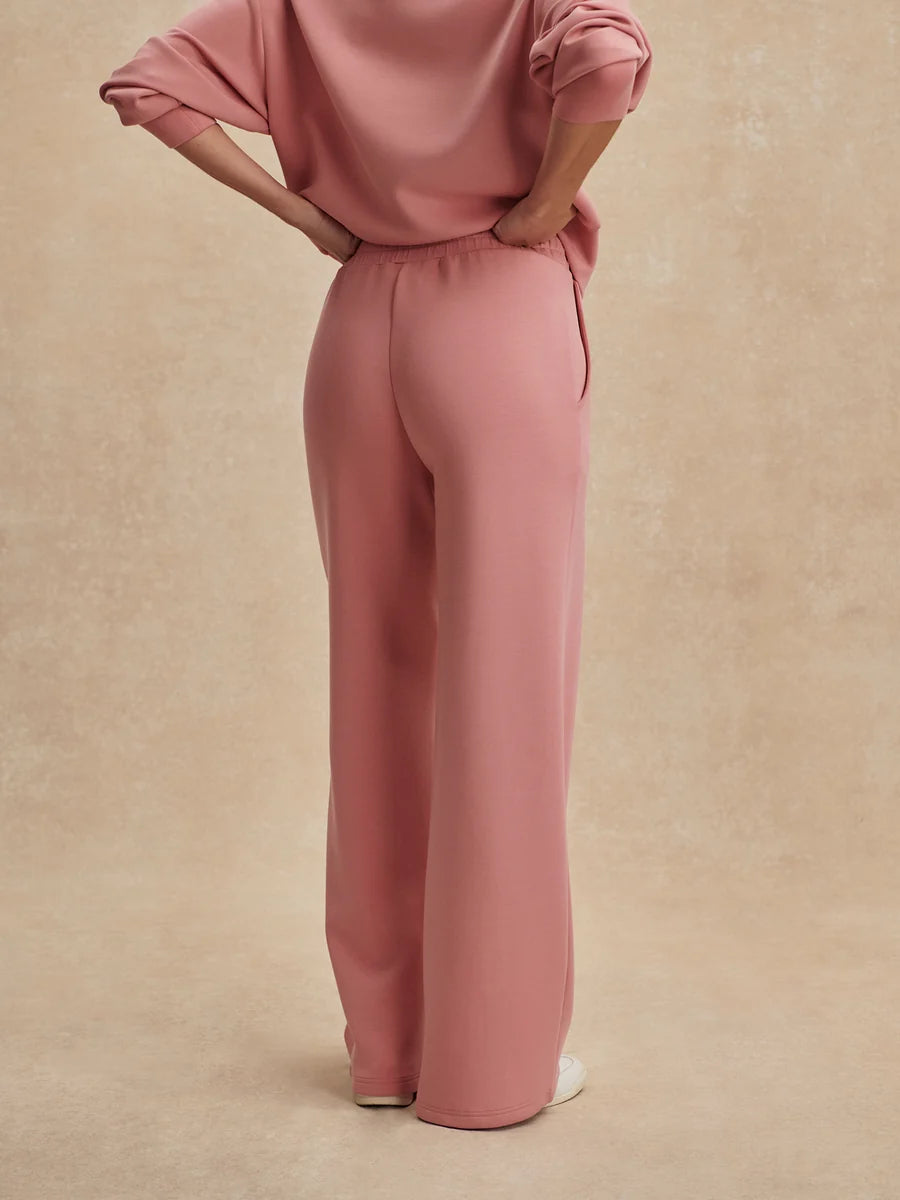 Varley The Wide Leg Pant 28"- Misty Rose