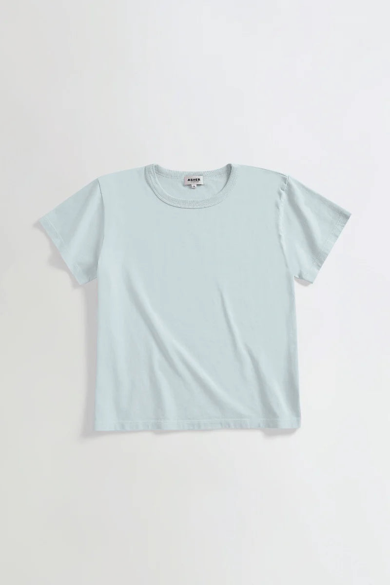 ASHER Marielle Classic Tee- Ice Blue