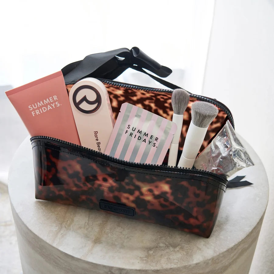 CASE MATE Jelly Cosmetic Bag- Tortoiseshell