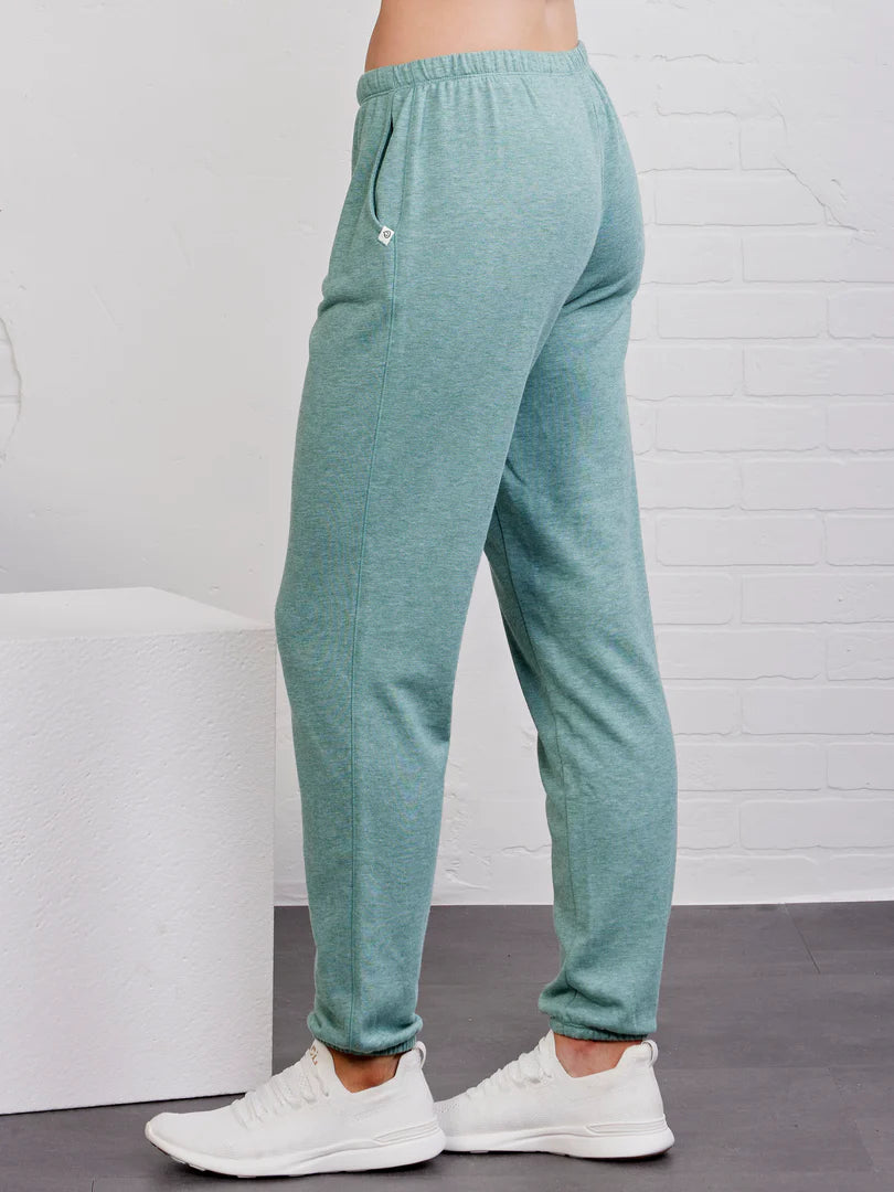 Tasc Stadium French Terry Sweatpant - Sage Heather