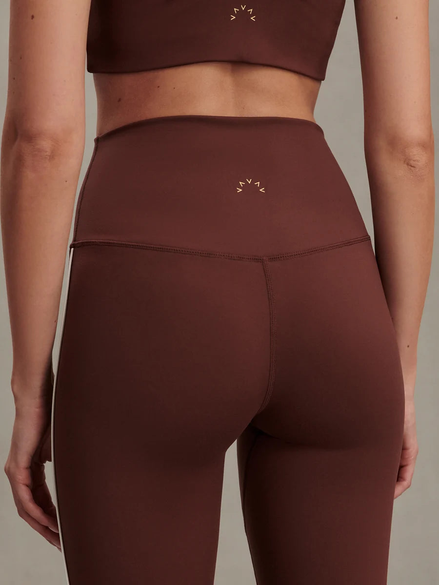 Varley FreeSoft Piped Legging- Brown Stone