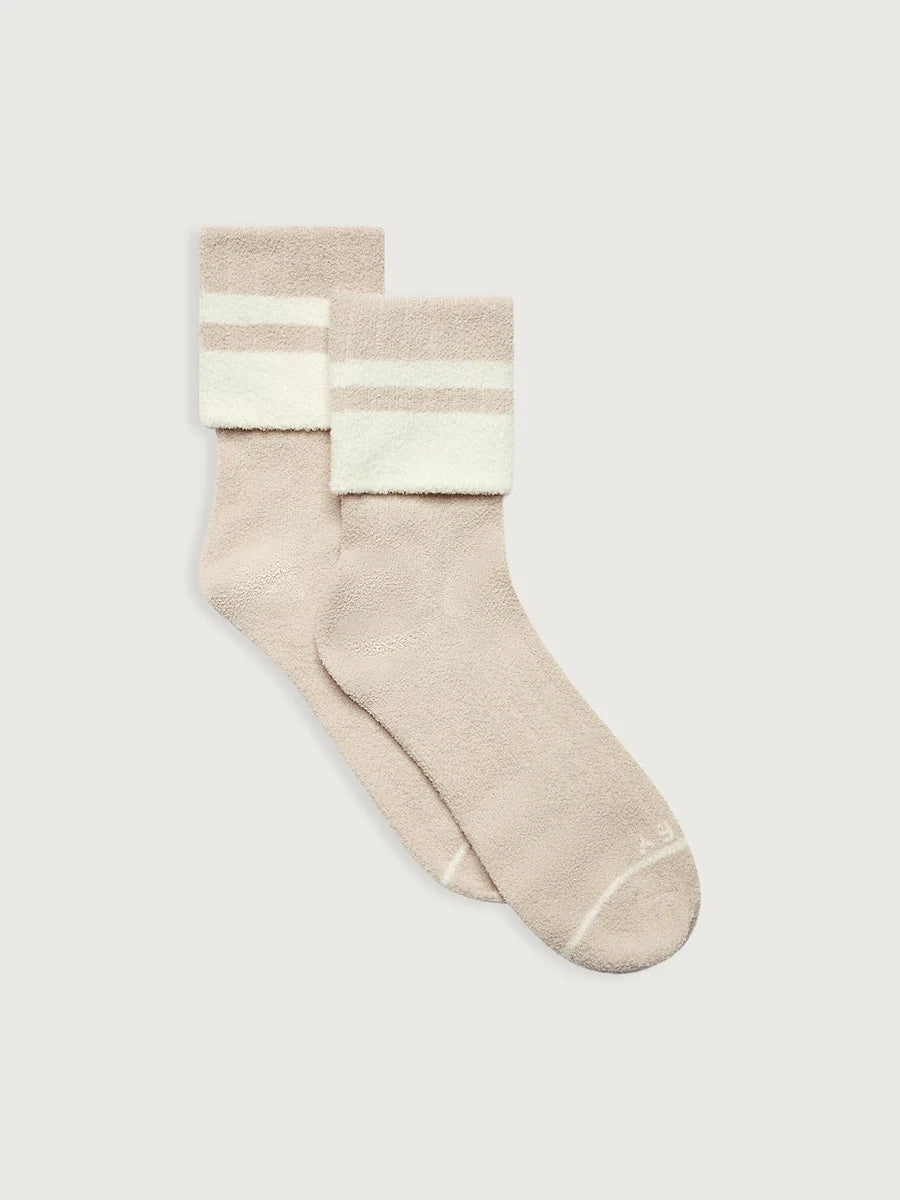 Varley Preston Sock- Sandshell/ Egret