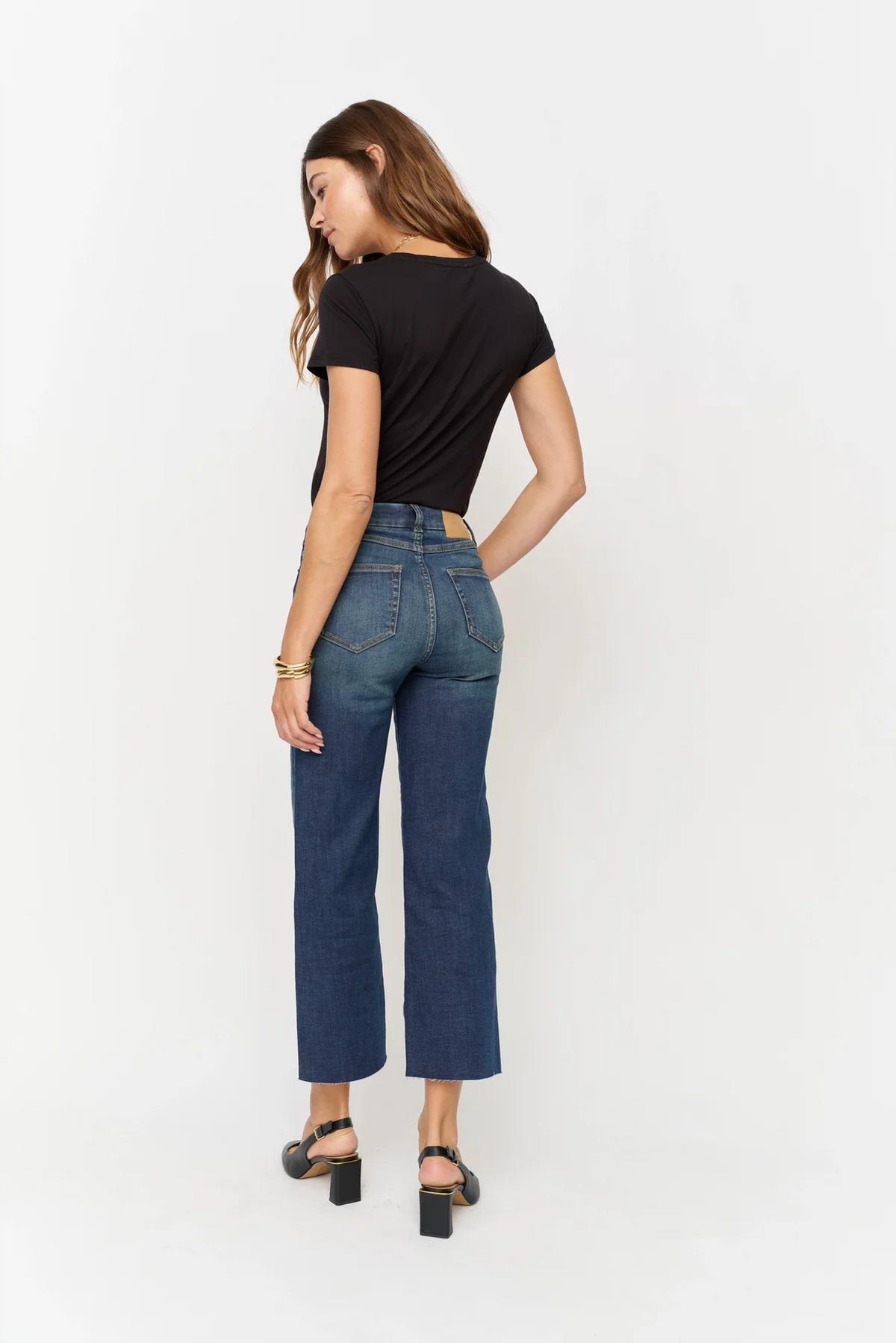 Oliver Logan Aberdeen Wide Leg Sculpt+ Dark Aged Vintage