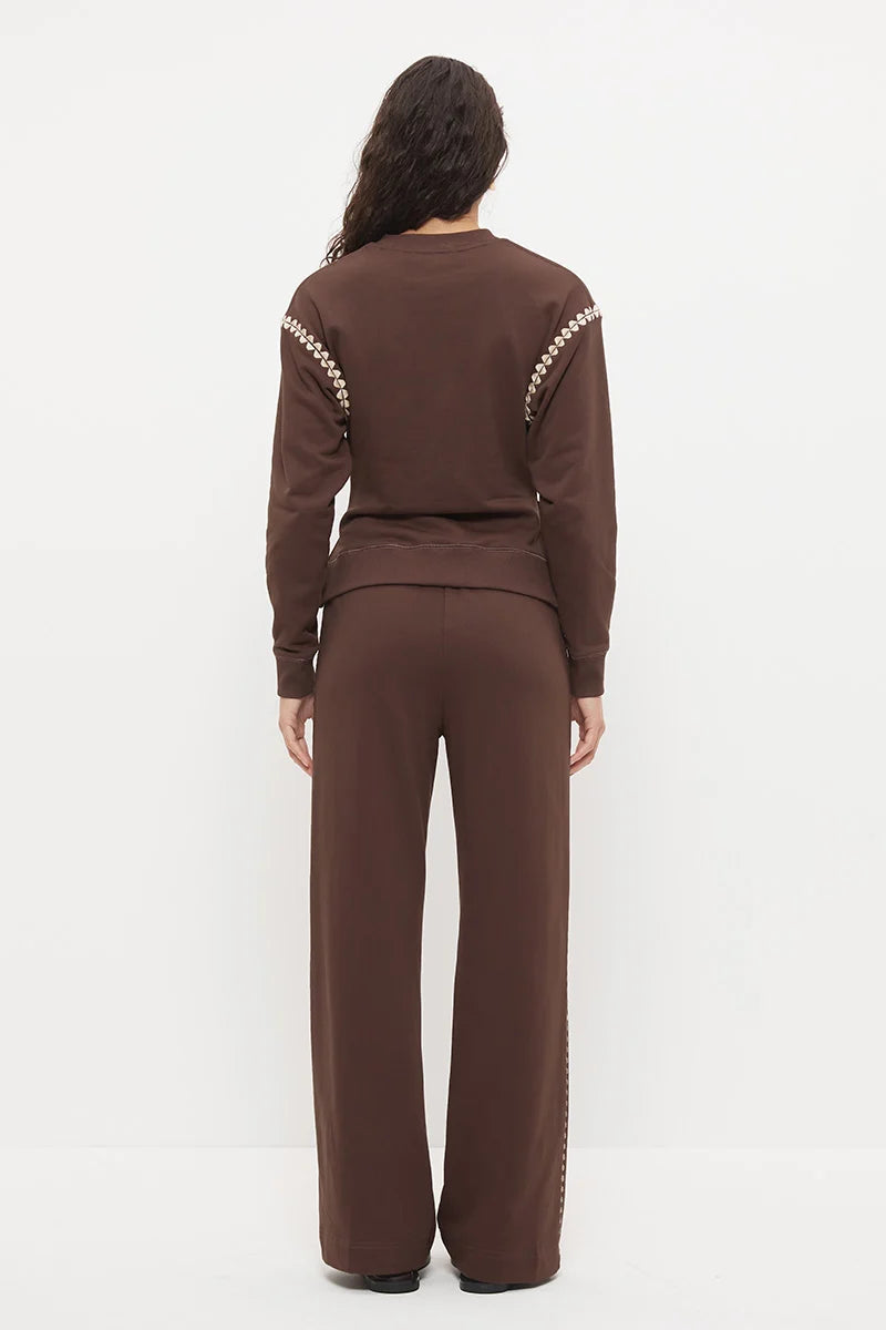 Mon Renn Reese Sweatshirt- Chestnut