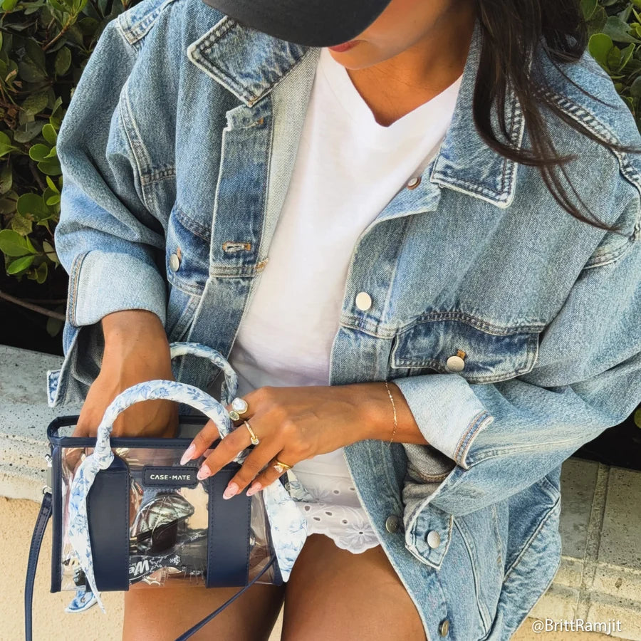 CASE MATE Jelly Stadium Bag- Something Navy Twilly