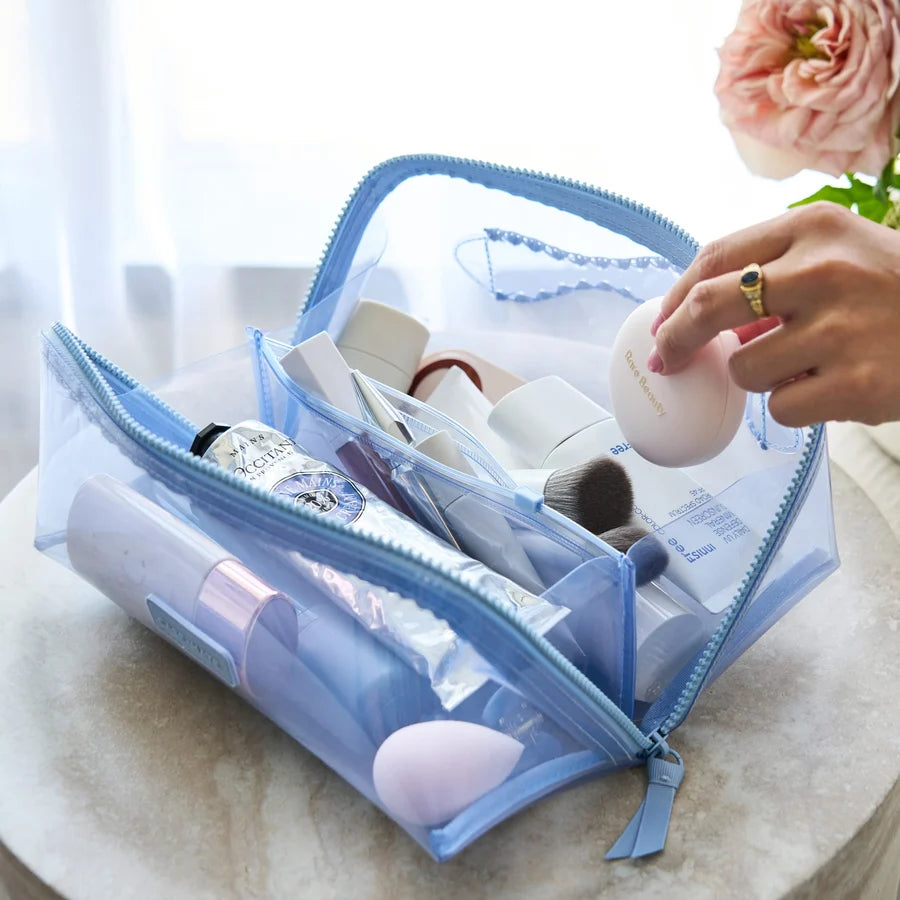 CASE MATE Jelly Cosmetic Bag- Something Navy Twilly