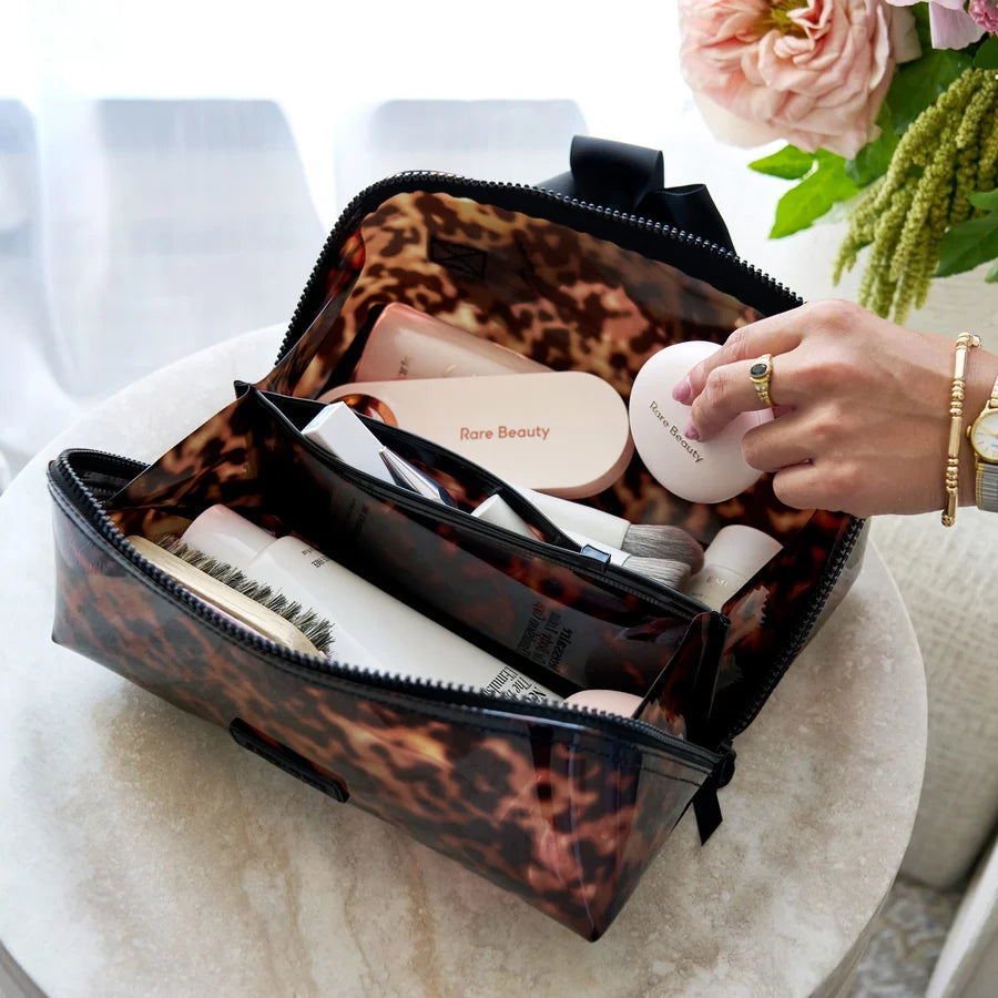 CASE MATE Jelly Cosmetic Bag- Tortoiseshell