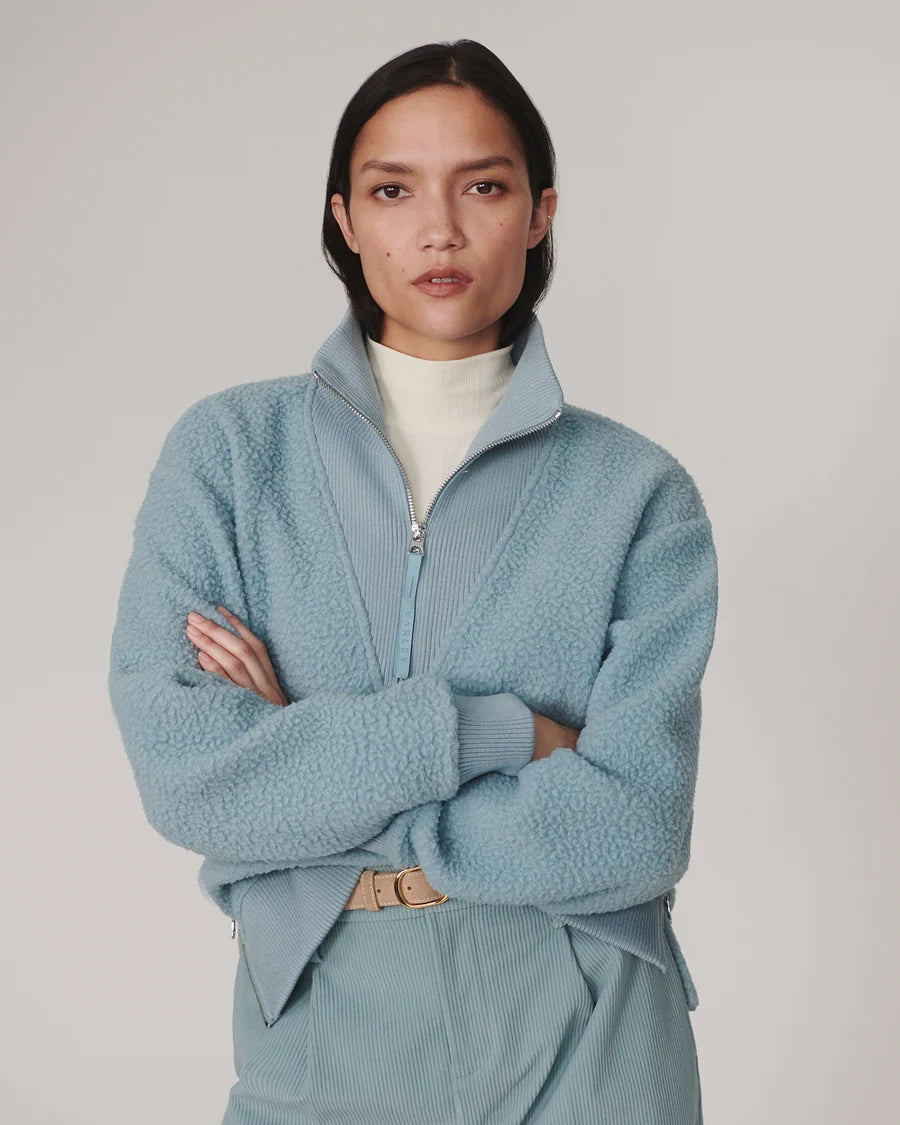 Varley Jaylin Half-Zip Fleece- Tourmaline