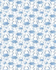 The Royal Standard- Men's Chesapeake Crab Performance Polo- Blue/ White