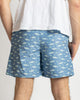 The Royal Standard- Men's Angler Swim Trunks- Blue/ Aqua